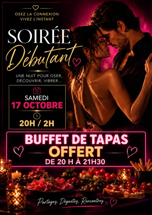 Affiche de soirée