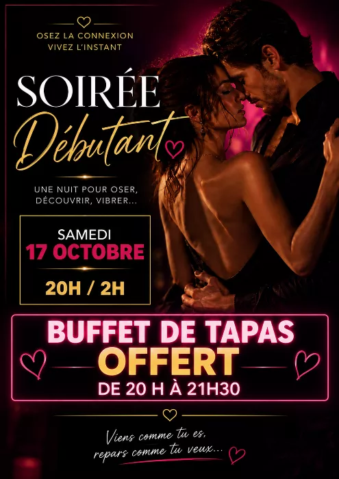 Affiche de la soirée du samedi 17 octobre 2026